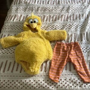 Pottery Barn Kids Big Bird Costume size 6-12M